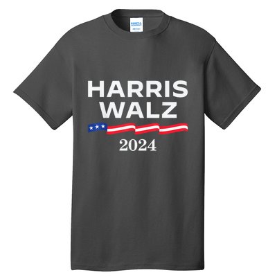 Kamala Harris Tim Walz Waltz Tall T-Shirt