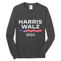 Kamala Harris Tim Walz Waltz Tall Long Sleeve T-Shirt