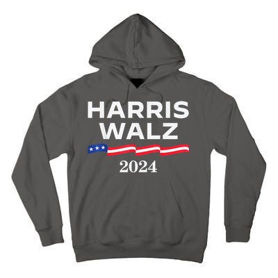 Kamala Harris Tim Walz Waltz Tall Hoodie