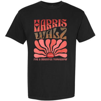 Kamala Harris Tim Walz 2024 Boho Aesthetic Harris Waltz 2024 Garment-Dyed Heavyweight T-Shirt