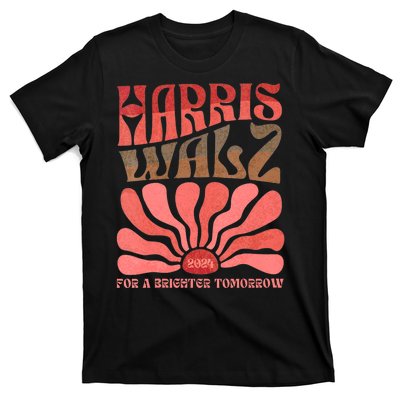 Kamala Harris Tim Walz 2024 Boho Aesthetic Harris Waltz 2024 T-Shirt