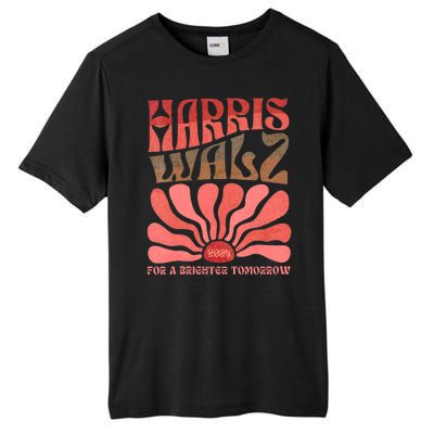 Kamala Harris Tim Walz 2024 Boho Aesthetic Harris Waltz 2024 Tall Fusion ChromaSoft Performance T-Shirt