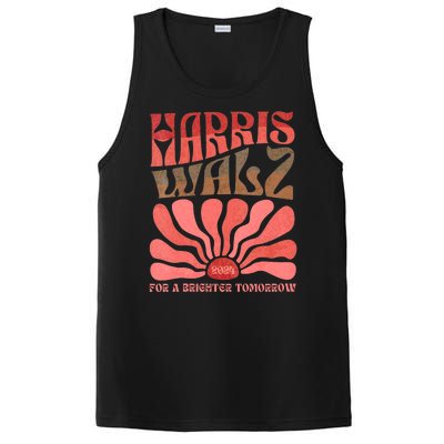 Kamala Harris Tim Walz 2024 Boho Aesthetic Harris Waltz 2024 PosiCharge Competitor Tank