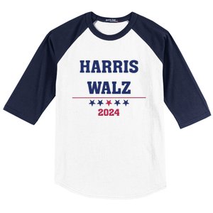 Kamala Harris Tim Walz 2024 Baseball Sleeve Shirt