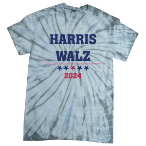 Kamala Harris Tim Walz 2024 Tie-Dye T-Shirt