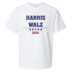 Kamala Harris Tim Walz 2024 Sueded Cloud Jersey T-Shirt