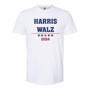 Kamala Harris Tim Walz 2024 Softstyle CVC T-Shirt