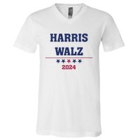 Kamala Harris Tim Walz 2024 V-Neck T-Shirt