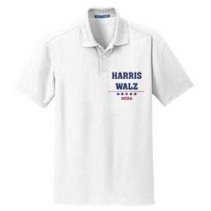 Kamala Harris Tim Walz 2024 Dry Zone Grid Polo