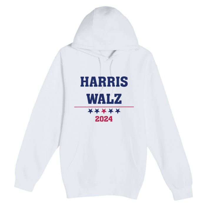 Kamala Harris Tim Walz 2024 Premium Pullover Hoodie