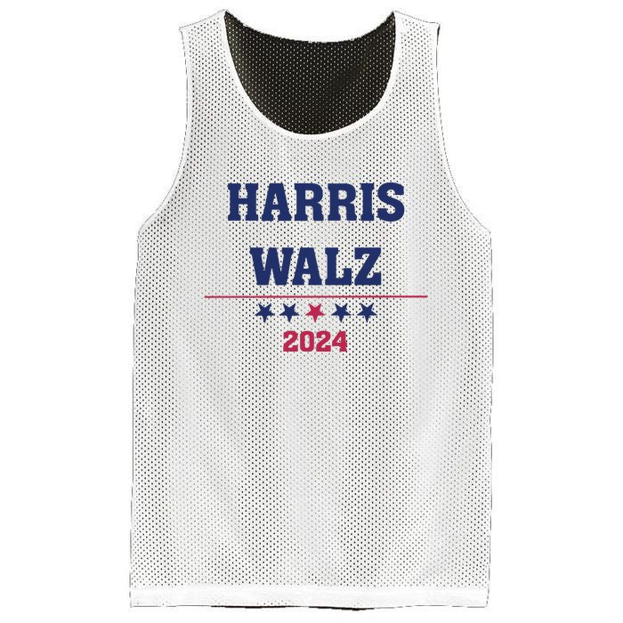 Kamala Harris Tim Walz 2024 Mesh Reversible Basketball Jersey Tank