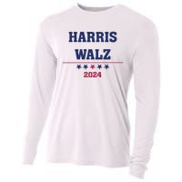 Kamala Harris Tim Walz 2024 Cooling Performance Long Sleeve Crew