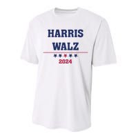 Kamala Harris Tim Walz 2024 Performance Sprint T-Shirt