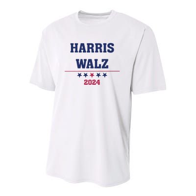 Kamala Harris Tim Walz 2024 Youth Performance Sprint T-Shirt