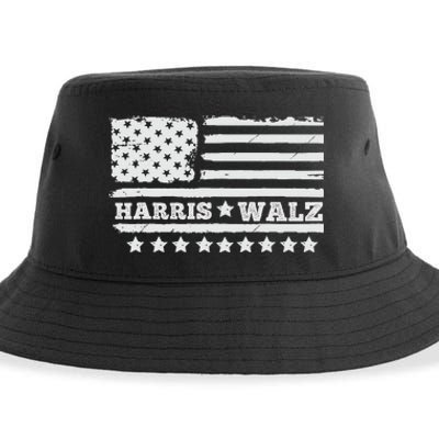 Kamala Harris Tim Walz Waltz Sustainable Bucket Hat