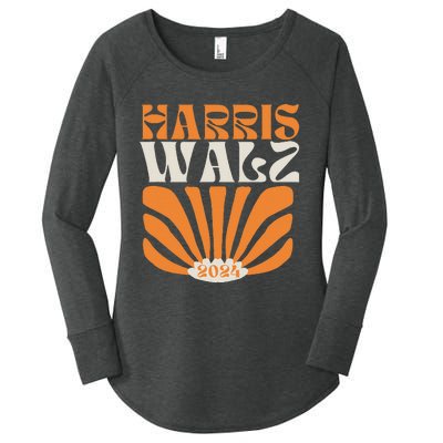 Kamala Harris Tim Walz 2024 Election 2024 Harris Waltz Women's Perfect Tri Tunic Long Sleeve Shirt