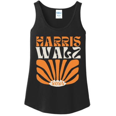 Kamala Harris Tim Walz 2024 Election 2024 Harris Waltz Ladies Essential Tank