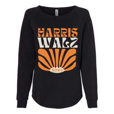 Kamala Harris Tim Walz 2024 Election 2024 Harris Waltz Womens California Wash Sweatshirt