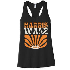 Kamala Harris Tim Walz 2024 Election 2024 Harris Waltz Women's Racerback Tank