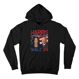 Kamala Harris Tim Walz Waltz Hoodie