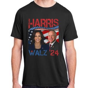 Kamala Harris Tim Walz Waltz Adult ChromaSoft Performance T-Shirt