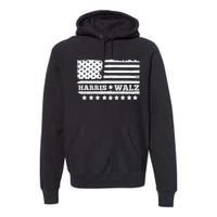 Kamala Harris Tim Walz Waltz 2024 Premium Hoodie