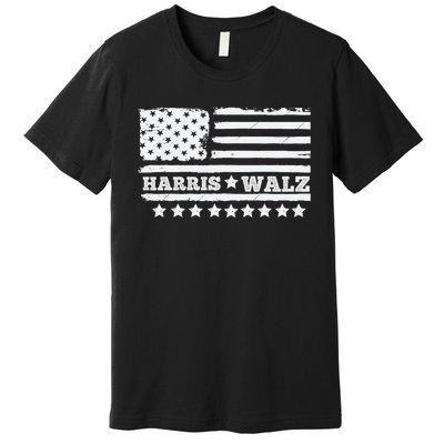 Kamala Harris Tim Walz Waltz 2024 Premium T-Shirt