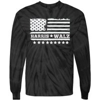 Kamala Harris Tim Walz Waltz 2024 Tie-Dye Long Sleeve Shirt