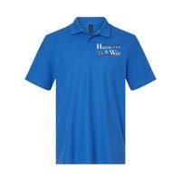 Kamala Harris Tim Walz Saving Democracy Election Campaign Gift Softstyle Adult Sport Polo