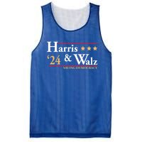 Kamala Harris Tim Walz Saving Democracy Election Campaign Gift Mesh Reversible Basketball Jersey Tank