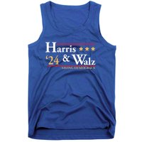 Kamala Harris Tim Walz Saving Democracy Election Campaign Gift Tank Top