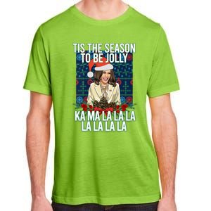 Kamala Harris Ugly Christmas Sweater Funny Tis The Season Great Gift Adult ChromaSoft Performance T-Shirt