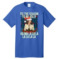 Kamala Harris Ugly Christmas Sweater Funny Tis The Season Great Gift Tall T-Shirt