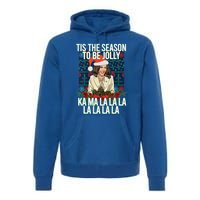 Kamala Harris Ugly Christmas Sweater Funny Tis The Season Great Gift Premium Hoodie