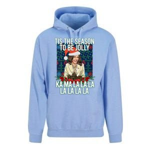 Kamala Harris Ugly Christmas Sweater Funny Tis The Season Great Gift Unisex Surf Hoodie