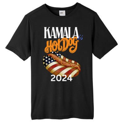 Kamala Harris Usa Election 2024 President Kamala Is Hot Dog Tall Fusion ChromaSoft Performance T-Shirt