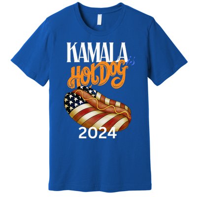 Kamala Harris Usa Election 2024 President Kamala Is Hot Dog Premium T-Shirt