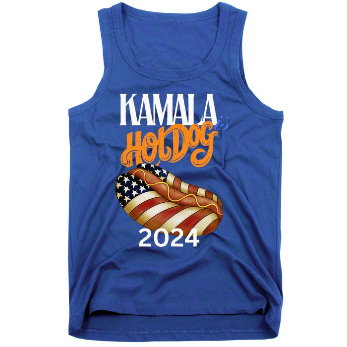 Kamala Harris Usa Election 2024 President Kamala Is Hot Dog Tank Top