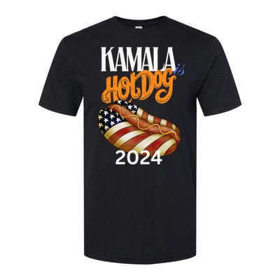 Kamala Harris Usa Election 2024 President Kamala Is Hot Dog Softstyle CVC T-Shirt