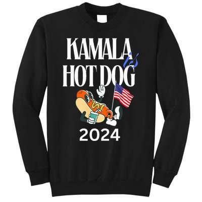 Kamala Harris Usa Election 2024 President Kamala Is Hot Dog Sweatshirt