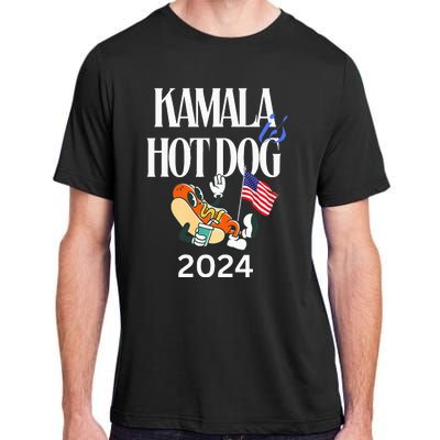 Kamala Harris Usa Election 2024 President Kamala Is Hot Dog Adult ChromaSoft Performance T-Shirt