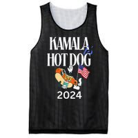 Kamala Harris Usa Election 2024 President Kamala Is Hot Dog Mesh Reversible Basketball Jersey Tank