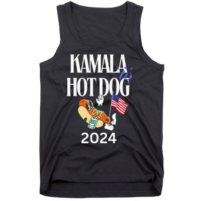 Kamala Harris Usa Election 2024 President Kamala Is Hot Dog Tank Top