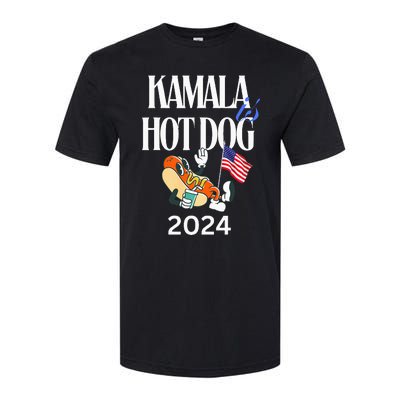 Kamala Harris Usa Election 2024 President Kamala Is Hot Dog Softstyle CVC T-Shirt