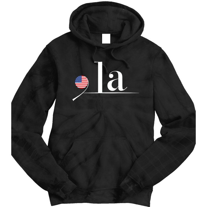 Kamala Harris Us Flag Tie Dye Hoodie