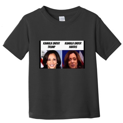 Kamala Harris Under Trump Funny Trump Supporter Toddler T-Shirt