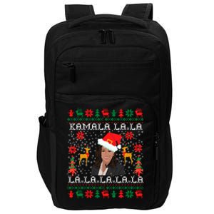 Kamala Harris Ugly Christmas Merry Xmas Comma La Cool Gift Impact Tech Backpack