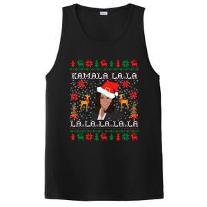 Kamala Harris Ugly Christmas Merry Xmas Comma La Cool Gift PosiCharge Competitor Tank