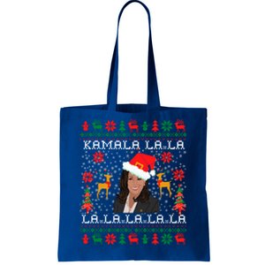 Kamala Harris Ugly Christmas Merry Xmas Comma La Cool Gift Tote Bag