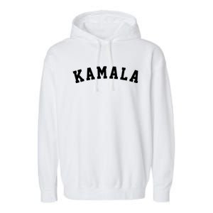 Kamala Harris Varsity Funny Gift Garment-Dyed Fleece Hoodie